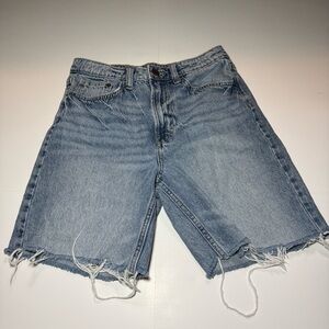 &Denim High Waist Shorts